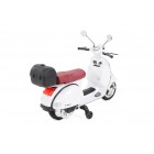 Motoretă, Pentru Copii, Vespa, PX150, 12 V 7 ap, 1 Loc, Alb