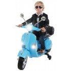 Motoretă, Pentru Copii, Vespa, PX150, 12 V 7 ap, 1 Loc, Albastru