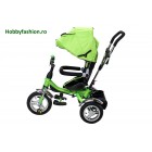 Carucior, Tricicleta, Pentru copii, 7 in 1, Verde